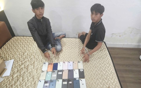 Đà Nẵng: Bắt giữ hai anh em sinh đôi trộm 27 điện thoại iPhone