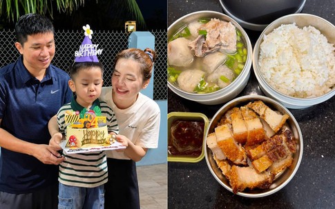 9X dậy từ 5h nấu cơm cả tháng không trùng cho chồng mang đi làm
