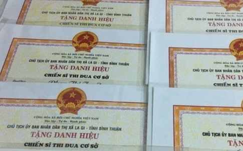 Thay đổi tiêu chuẩn xét danh hiệu "Chiến sĩ thi đua cơ sở" từ tháng 10/2026?