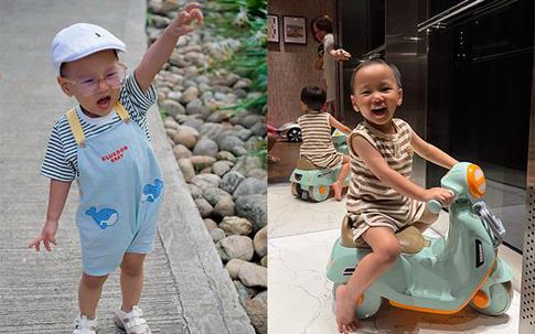 Vẻ ngoài dễ thương của con trai Phương Oanh
