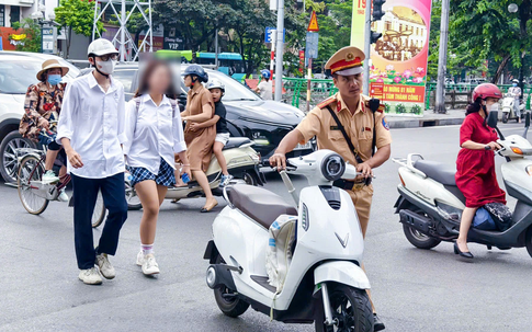 Hà Nội: Xử lý hơn 1.200 trường hợp vi phạm giao thông liên quan đến học sinh