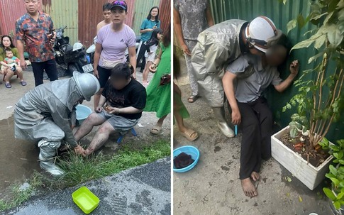 Hà Nội: Kịp thời giải cứu 2 người mắc kẹt trong vụ cháy nhà 5 tầng ở phường Hoàng Mai