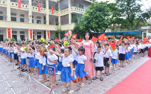 Hà Nội: Lễ khai giảng đặc biệt của Trường Tiểu học Nguyễn Trãi sau sáp nhập