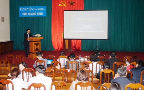 Quảng Ninh: Tập huấn xử trí ngộ độc rượu methanol