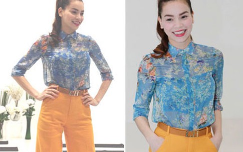 4 kiểu sơ mi mốt nhất hè của showbiz Việt