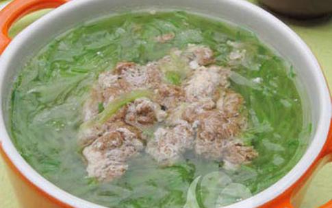 Ngon ngọt canh cua nấu bầu