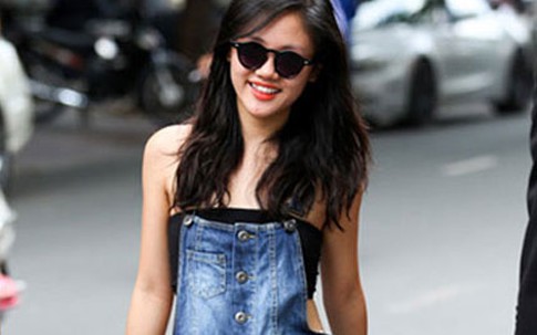 Sao Việt lạ mắt với mốt quần yếm