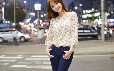 Quyến rũ áo sơ mi cổ tròn cho mùa thu
