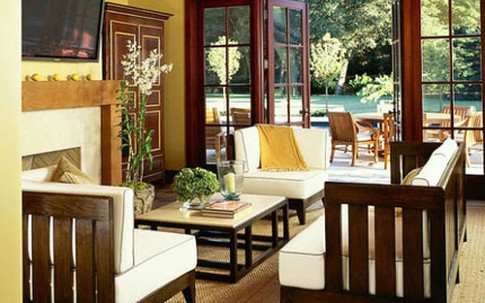 Những góc nhà ngập tràn sắc thu