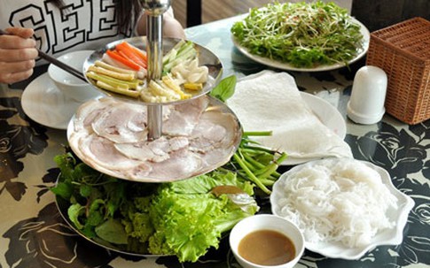 Quán ngon cho chị em mê bánh tráng thịt heo