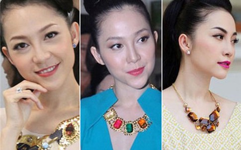 Đã mắt ngắm vòng cổ to bản của mỹ nhân Việt