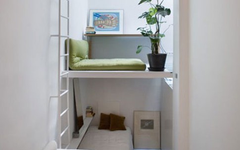 Ngưỡng mộ nhà chật 21m² đầy tinh tế