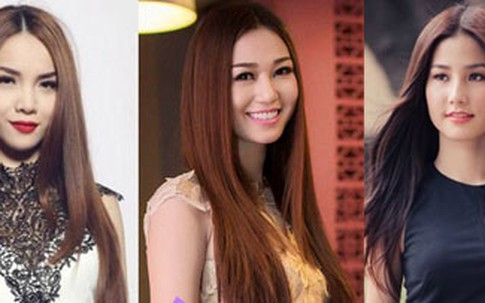 Những xu hướng làm đẹp "lây lan" khắp showbiz Việt 2013