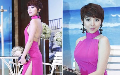 Những chiếc váy xẻ gây "thót tim" của sao Việt
