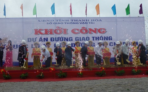 Thanh Hóa. Khởi công xây dựng Dự án đường giao thông từ Quốc lộ 47 đến đường Hồ Chí Minh.