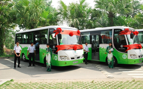 Cư dân Ecopark có xe bus miễn phí chất lượng cao