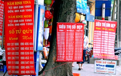 Hàng loạt số điện thoại “khủng” bị xử lý