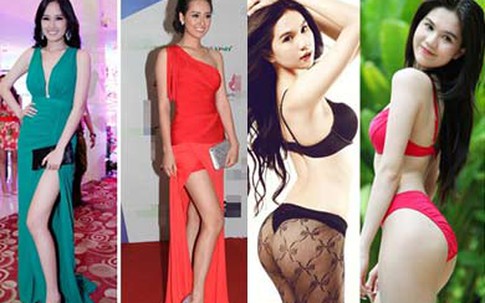 'Bắt bài' thói quen khoe cơ thể của người đẹp Việt