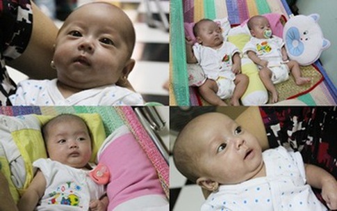 Gặp lại gia đình sinh 5 đầu tiên tại Việt Nam