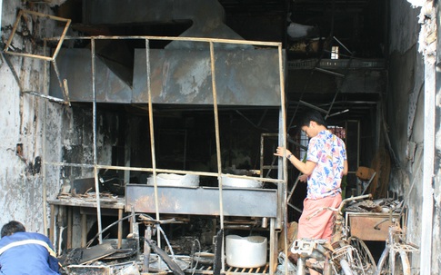 Cháy nhà hàng ở Hải Phòng: 7 nhân viên may mắn thoát chết