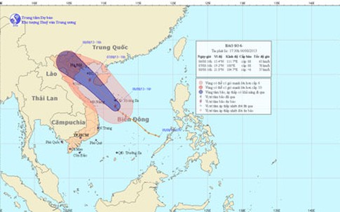 Hơn 230.000 chiến sĩ “đón” bão số 6