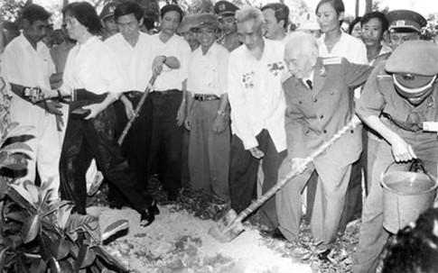 Đại tướng đã thực hiện lời hứa với quê hương