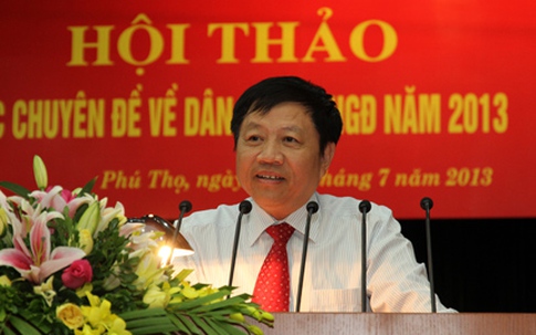 Hội thảo các chuyên đề về DS-KHHGĐ năm 2013