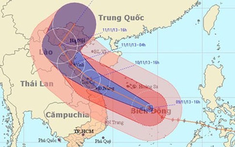 Sở GD Hà Nội, Nam Định gửi công điện khẩn chống bão Haiyan