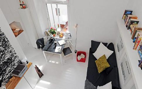 Sống sướng mê tơi trong nhà chật 17m2