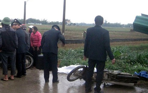 Băng qua đường sắt, cụ bà 80 tuổi bị tàu hỏa tông chết