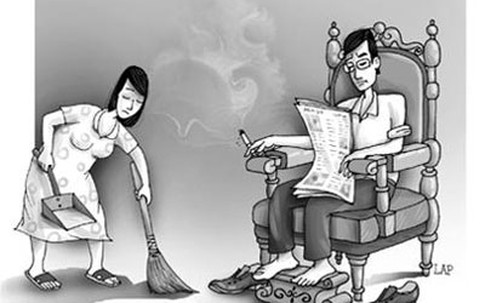 Bị đánh vì quên bật nước tắm cho chồng