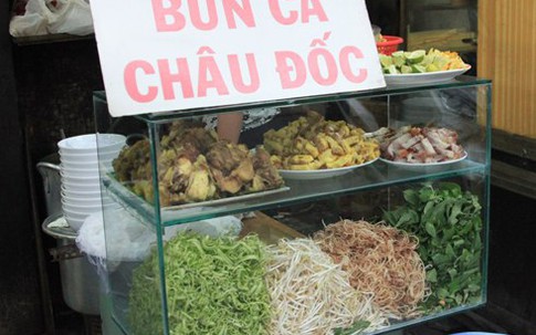 Đậm đà bún cá Châu Đốc