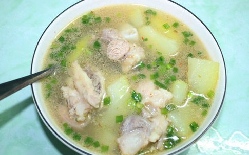 Canh đu đủ ngọt mát ngày nóng