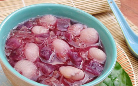 3 món chè ngon từ khoai lang tím