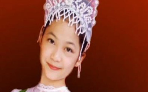 "Ảnh độc" thời thơ ấu của Linh Nga