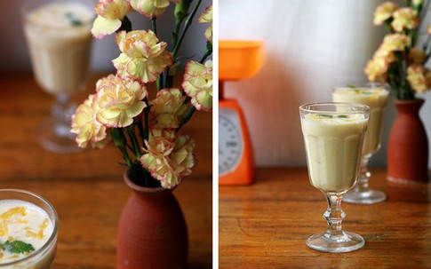 Sữa chua chuối bưởi ngon miệng, đẹp da