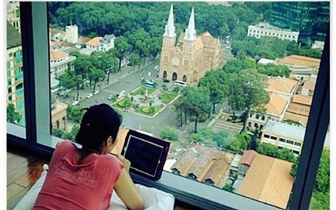 Nhà trên cao tuyệt đẹp của sao Việt