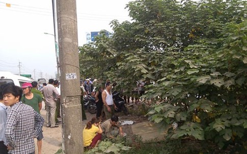 Nam thanh niên nằm chết cạnh nghĩa trang Văn Điển