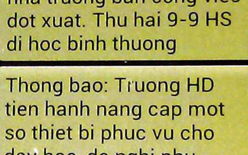Hà Nội: Hoang mang vì hàng trăm học sinh bất ngờ nghỉ học