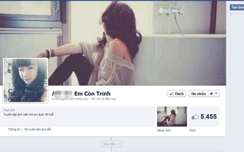 Mời “tình” miễn phí, bán thân công khai trên Facebook