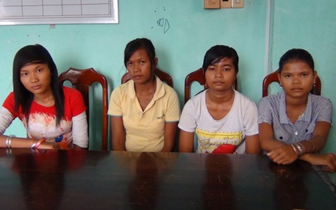Bốn thiếu nữ dân tộc Khmer rơi vào “bẫy” buôn người