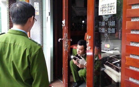 Trộm đột nhập nhà hàng trong đêm khuya giá rét