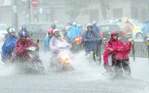 Miền Bắc đón gió đông bắc cùng mưa rào