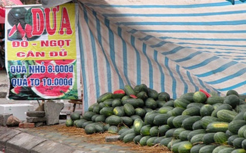 Hoa quả nội ế ẩm vì nghi án hàng Tàu