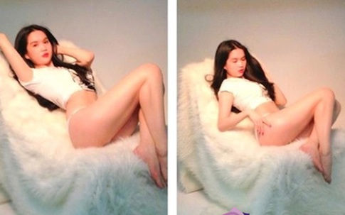 Vừa về nước Ngọc Trinh đã "khoe" vòng ba cong vút