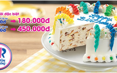 Bánh Kem Lạnh Baskin – Robbins: Cho ngày đặc biệt thêm vui!!!