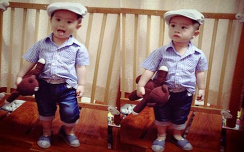2 con nhà Lý Hải - Minh Hà sành điệu từ bé