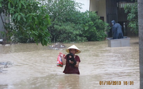 Độc giả GiadinhNet chung nỗi đau với đồng bào bị lũ ở miền Trung