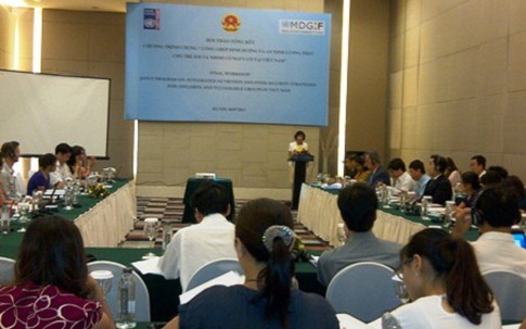 Lồng ghép dinh dưỡng và an ninh lương thực cho trẻ em và nhóm nguy cơ cao tại Việt Nam