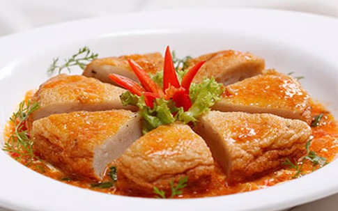 Chả cá kho vân trứng